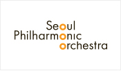 흑백버전의 시향로고(흰색 배경)